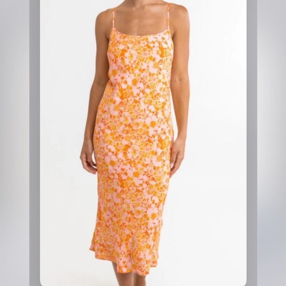 Rhythm floral slip midi dress